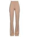 Pinko Woman Pants Sand Size 4 Viscose, Polyamide, Elastane In Beige