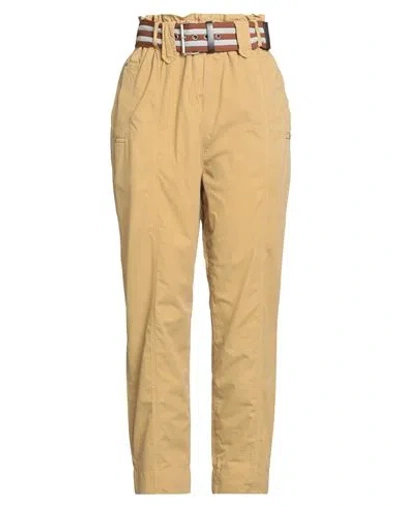 Pinko Woman Pants Sand Size 6 Cotton