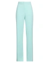 Pinko Woman Pants Sky Blue Size 10 Polyester, Elastane