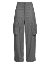 Pinko Woman Pants Charcoal Size 4 Polyester, Acrylic, Wool, Viscose, Elastane In Grey