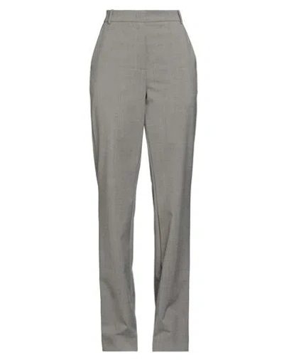 Pinko Woman Pants Taupe Size 6 Polyester, Wool, Elastane In Gray