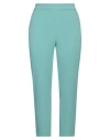 Pinko Woman Pants Turquoise Size 12 Polyester, Elastane In Blue