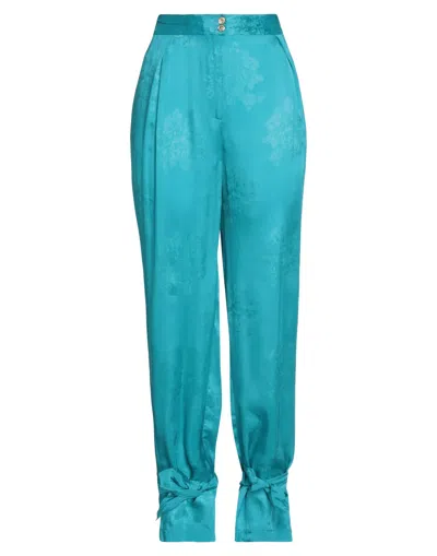 Pinko Pants In Turquoise