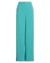 Pinko Woman Pants Turquoise Size 8 Polyester, Elastane In Blue