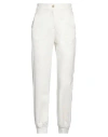 Pinko Woman Pants White Size 0 Viscose, Polyamide, Elastane