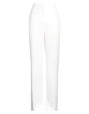 Pinko Woman Pants White Size 10 Polyester