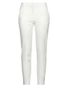 Pinko Woman Pants White Size 10 Viscose, Polyamide, Elastane