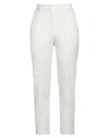 Pinko Woman Jeans Off White Size 32 Cotton, Viscose, Lyocell, Polyester In White