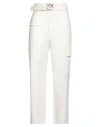 Pinko Woman Pants White Size 4 Viscose, Polyamide, Elastane