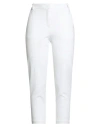 Pinko Woman Pants White Size 6 Viscose, Polyamide, Elastane