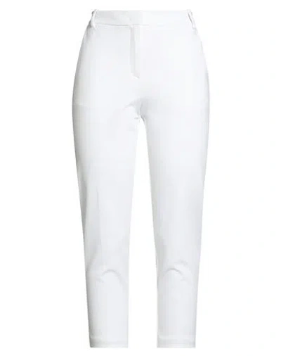 Pinko Woman Pants White Size 6 Viscose, Polyamide, Elastane