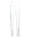 Pinko Woman Pants White Size 6 Polyester, Elastane In White
