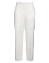Pinko Woman Pants White Size 8 Viscose, Polyamide, Elastane In White