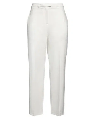 Pinko Woman Pants White Size 8 Viscose, Polyamide, Elastane