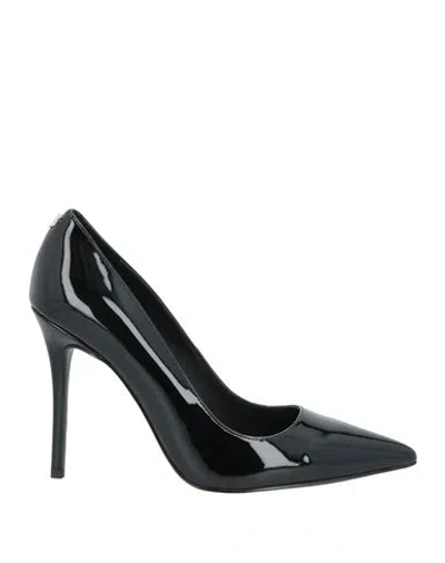 Pinko Woman Pumps Black Size 10 Synthetisches Material