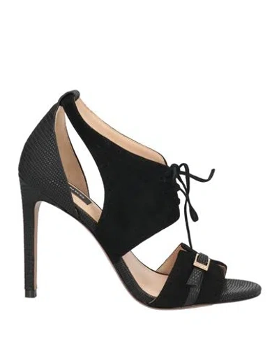 Pinko Woman Pumps Black Size 6 Leather