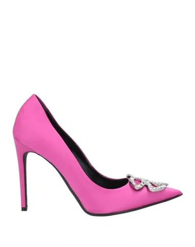 Pinko Crystal-embellished 110mm Pumps In Magenta