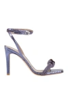 Pinko Woman Sandals Purple Size 6 Leather