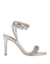 Pinko Sandals In Silver