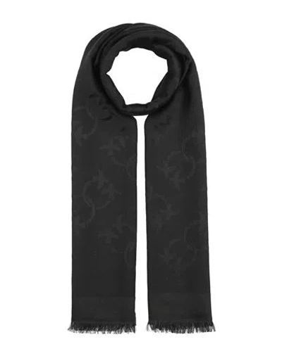Pinko Woman Scarf Black Size - Acrylic, Modal, Wool, Cashmere