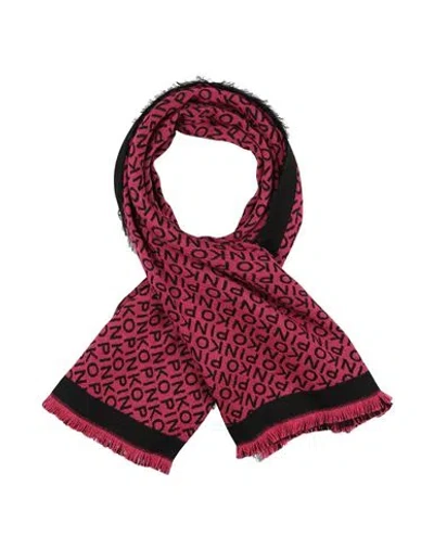 Pinko Woman Scarf Fuchsia Size - Acrylic, Wool, Modal In Purple