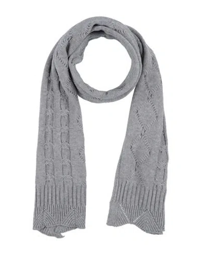 Pinko Woman Scarf Grey Size - Viscose, Polyester, Polyamide