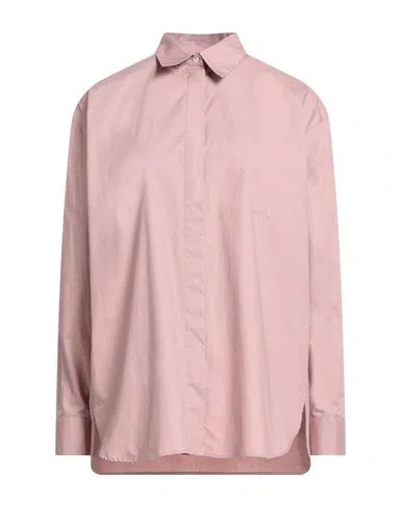 Pinko Woman Shirt Antique Rose Size 8 Cotton