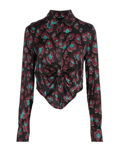 Pinko Woman Shirt Black Size 8 Viscose
