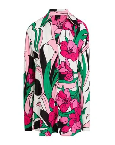 Pinko Woman Shirt Fuchsia Size 6 Viscose, Elastane