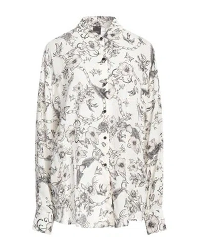 Pinko Woman Shirt White Size 10 Viscose