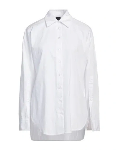 Pinko Woman Shirt White Size 4 Cotton