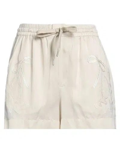 Pinko Woman Shorts & Bermuda Shorts Beige Size S Viscose, Cotton