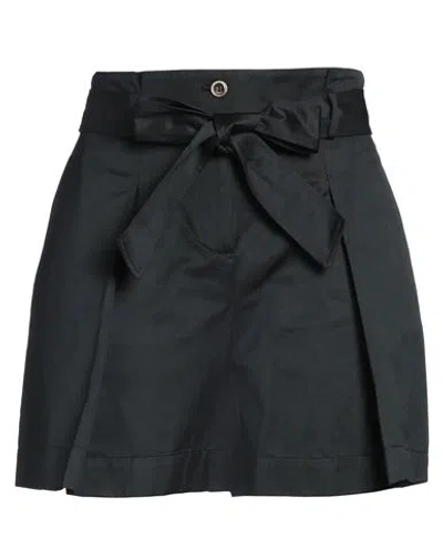 Pinko Woman Shorts & Bermuda Shorts Black Size 10 Cotton, Polyester