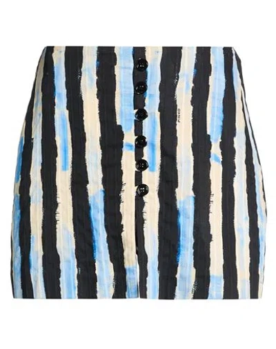 Pinko Woman Shorts & Bermuda Shorts Black Size 2 Cotton In Multi