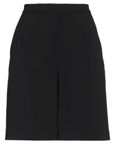 Pinko Woman Shorts & Bermuda Shorts Black Size 2 Polyester, Elastane In Black