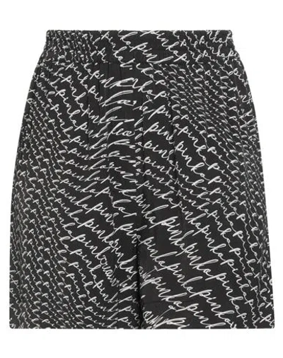 Pinko Woman Shorts & Bermuda Shorts Black Size 6 Viscose In Black