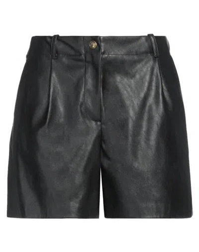 Pinko Woman Shorts & Bermuda Shorts Black Size 8 Polyester