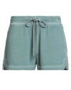Pinko Woman Shorts & Bermuda Shorts Deep Teal Size S Cotton In Green