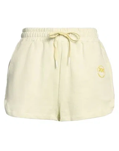 Pinko Woman Shorts & Bermuda Shorts Lime Green Size S Cotton