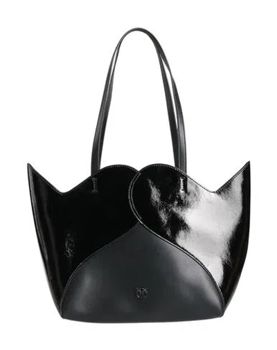 Pinko Woman Shoulder Bag Black Size - Leather