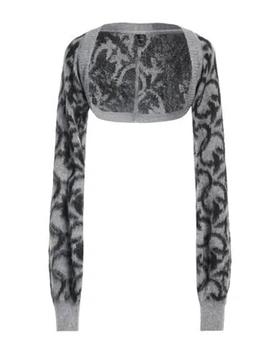 Pinko Woman Shrug Grey Size M Acrylic, Polyamide, Alpaca Wool