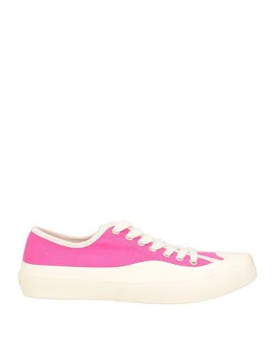 Pinko Woman Sneakers Fuchsia Size 7 Textile Fibers
