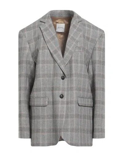 Pinko Woman Suit Jacket Beige Size 6 Polyester, Viscose, Wool, Elastane