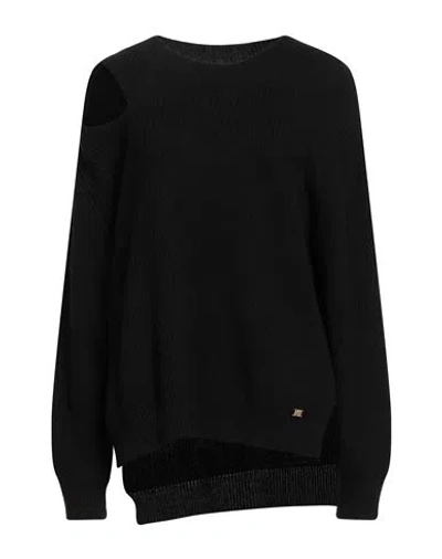 Pinko Woman Sweater Black Size L Wool, Viscose, Polyamide, Cashmere