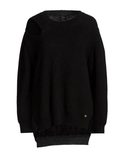 Pinko Woman Sweater Black Size L Wool, Viscose, Polyamide, Cashmere