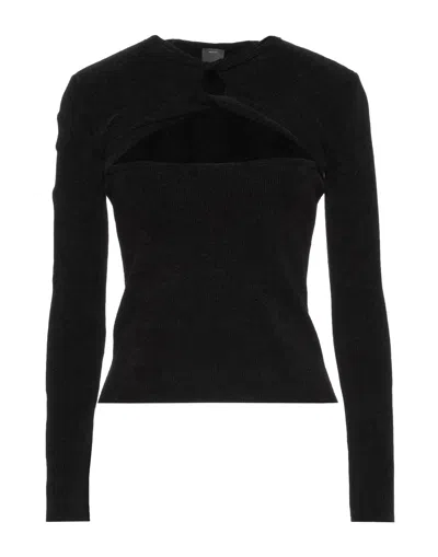 Pinko Sweaters In Black