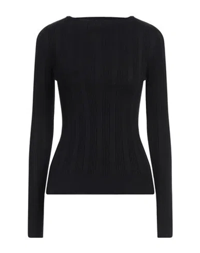 Pinko Woman Sweater Black Size L Viscose, Polyester, Polyamide