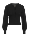 Pinko Woman Sweater Black Size M Wool, Polyamide