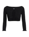Pinko Woman Sweater Black Size S Viscose, Polyester, Polyamide, Elastane In Black