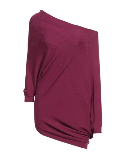 Pinko Woman Sweater Fuchsia Size M Viscose, Polyamide, Wool